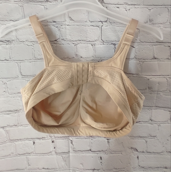 Glamorise Sport Elite Performance High Impact Beige Underwire 36DD - Picture 2 of 12
